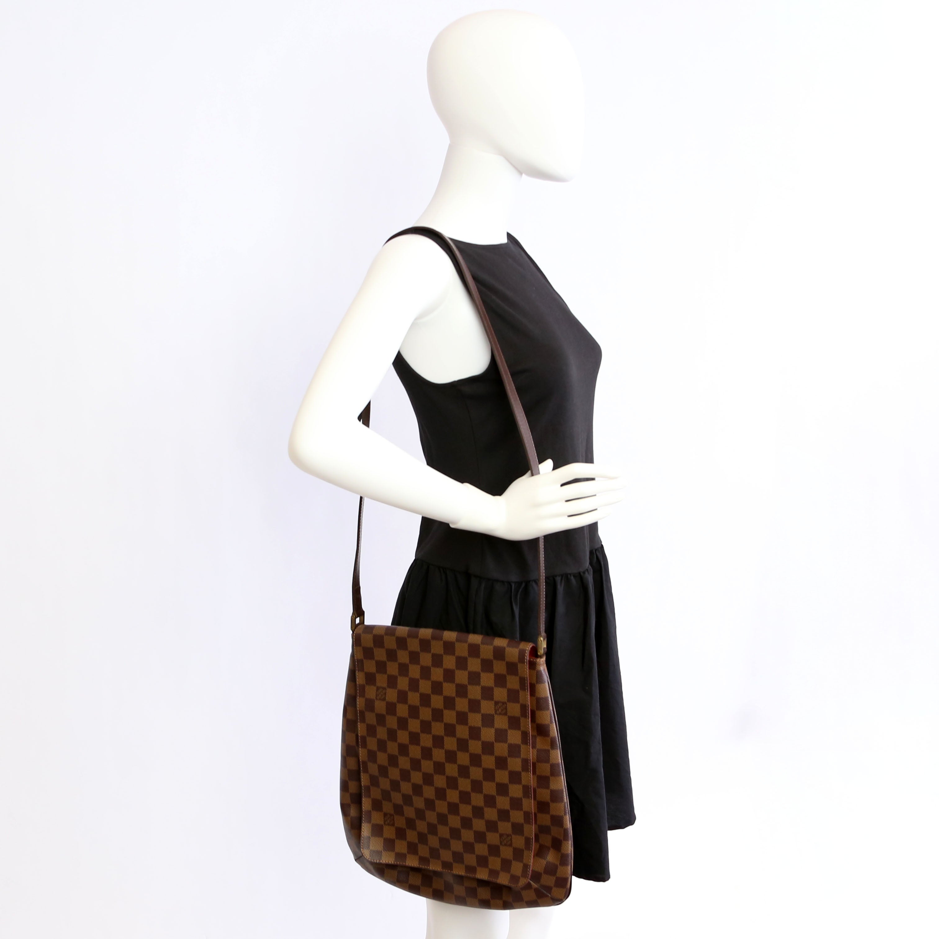 Musette Messenger Damier Ebene