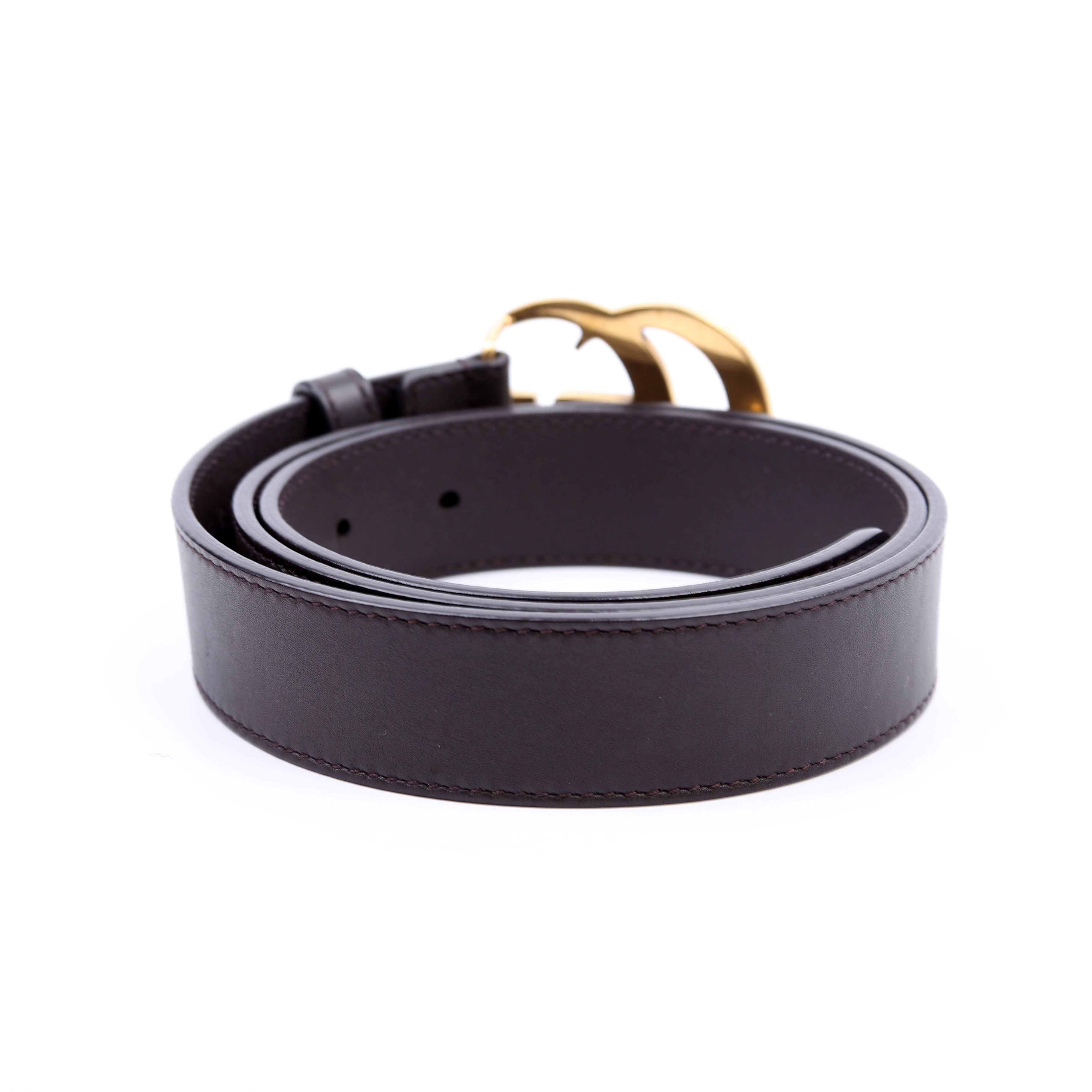 Gucci 414516 GG Marmont Belt Size 80/32 Black