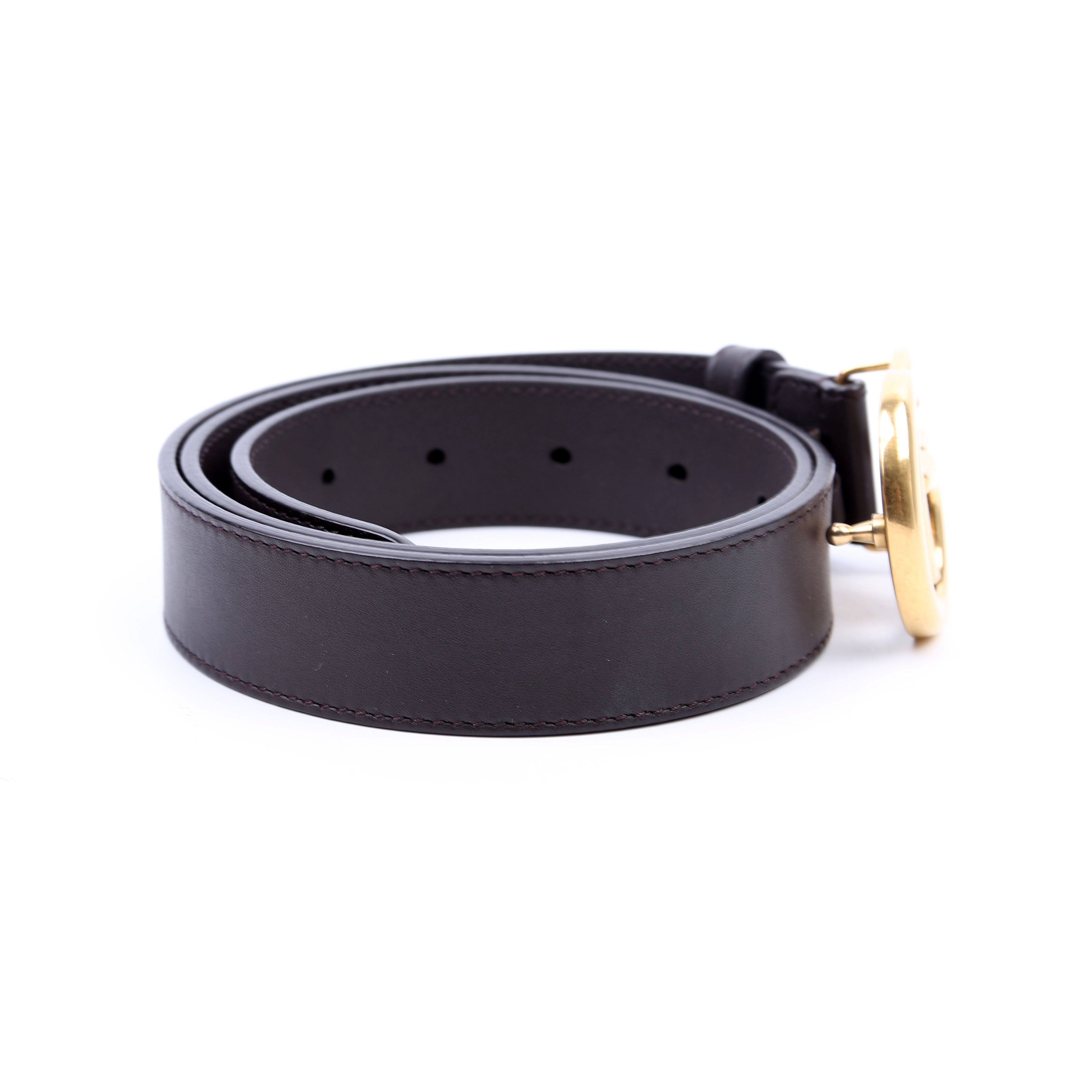Gucci 414516 GG Marmont Belt Size 80/32 Black