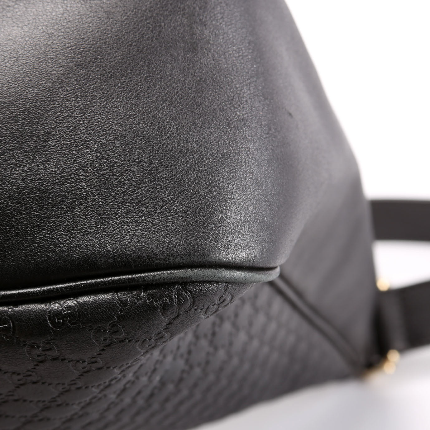 510292 Guccissima Hobo Black