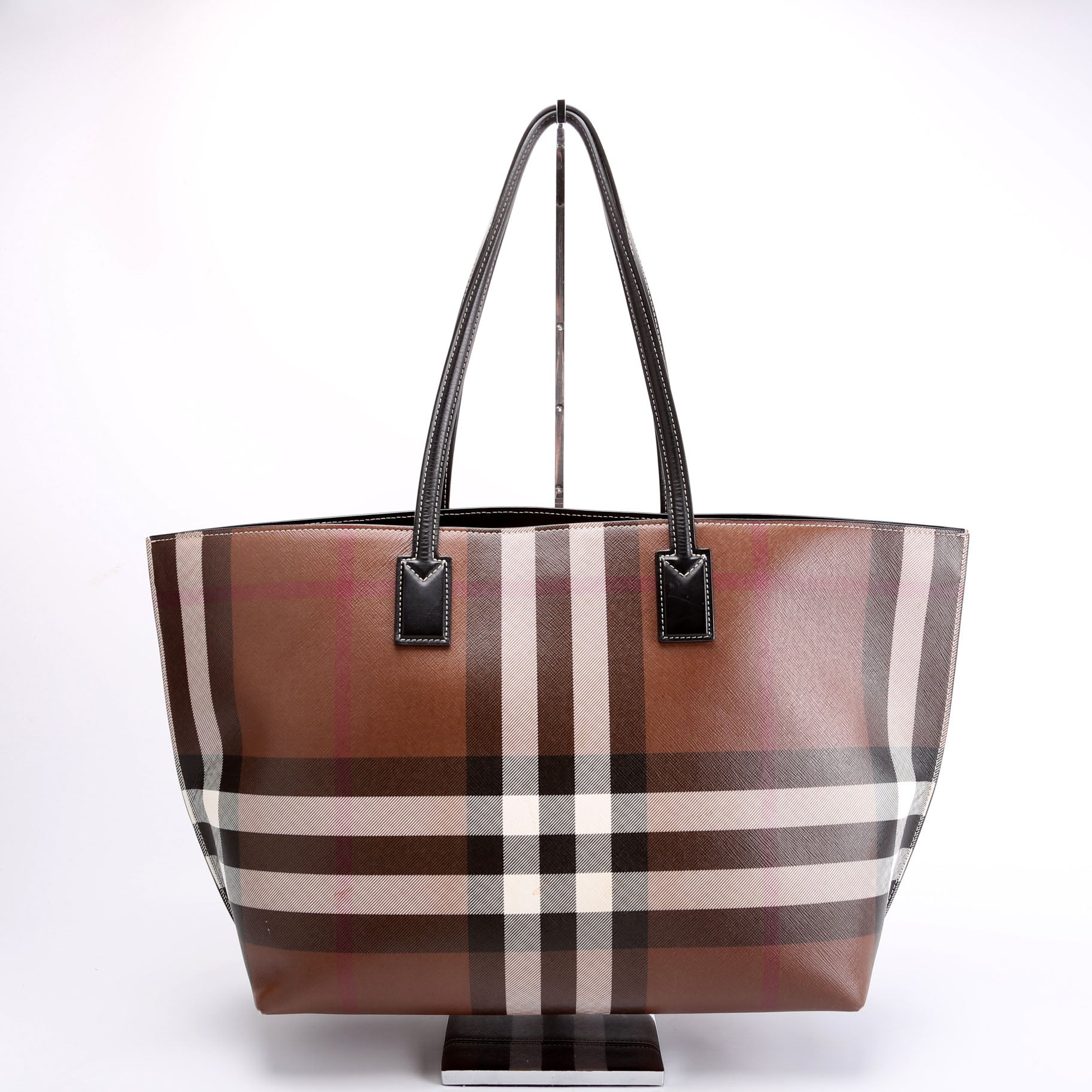 Birch Check Medium Tote Multi