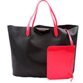 Antigona Shopping Tote Large Black/Pink