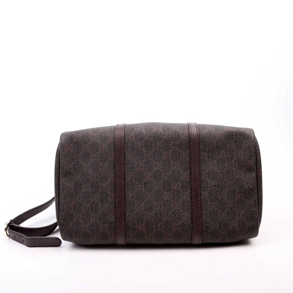 322231 GG Supreme Boston Bag Brown