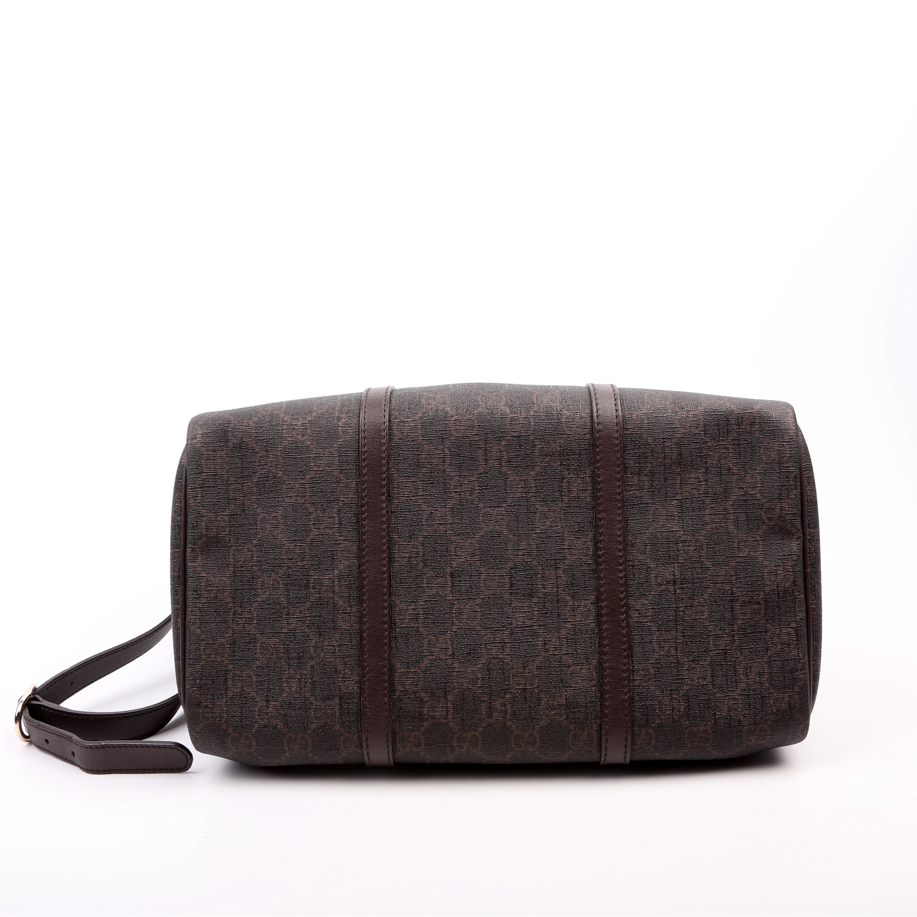 322231 GG Supreme Boston Bag Brown