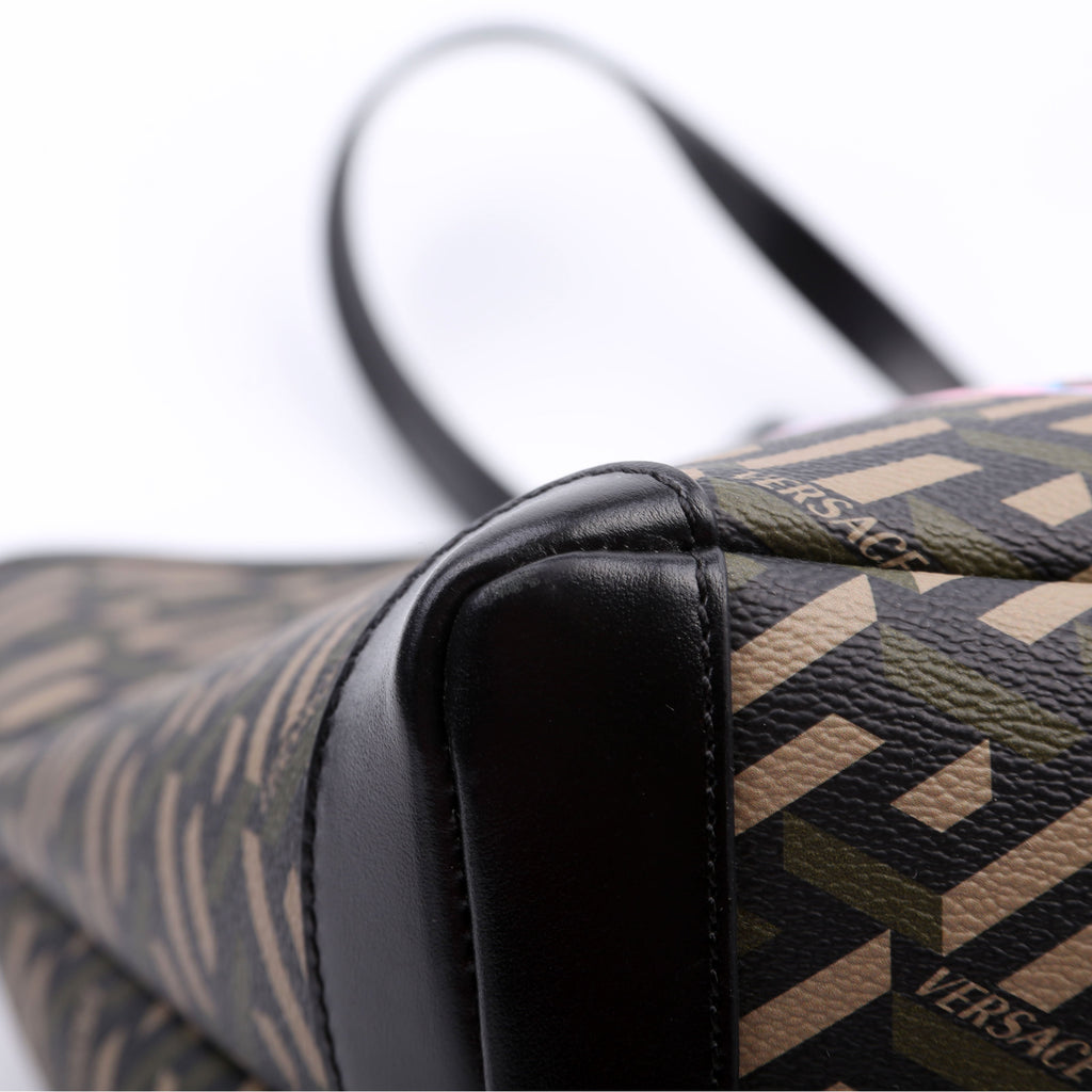 La Greca Medusa Music Shopper Tote
