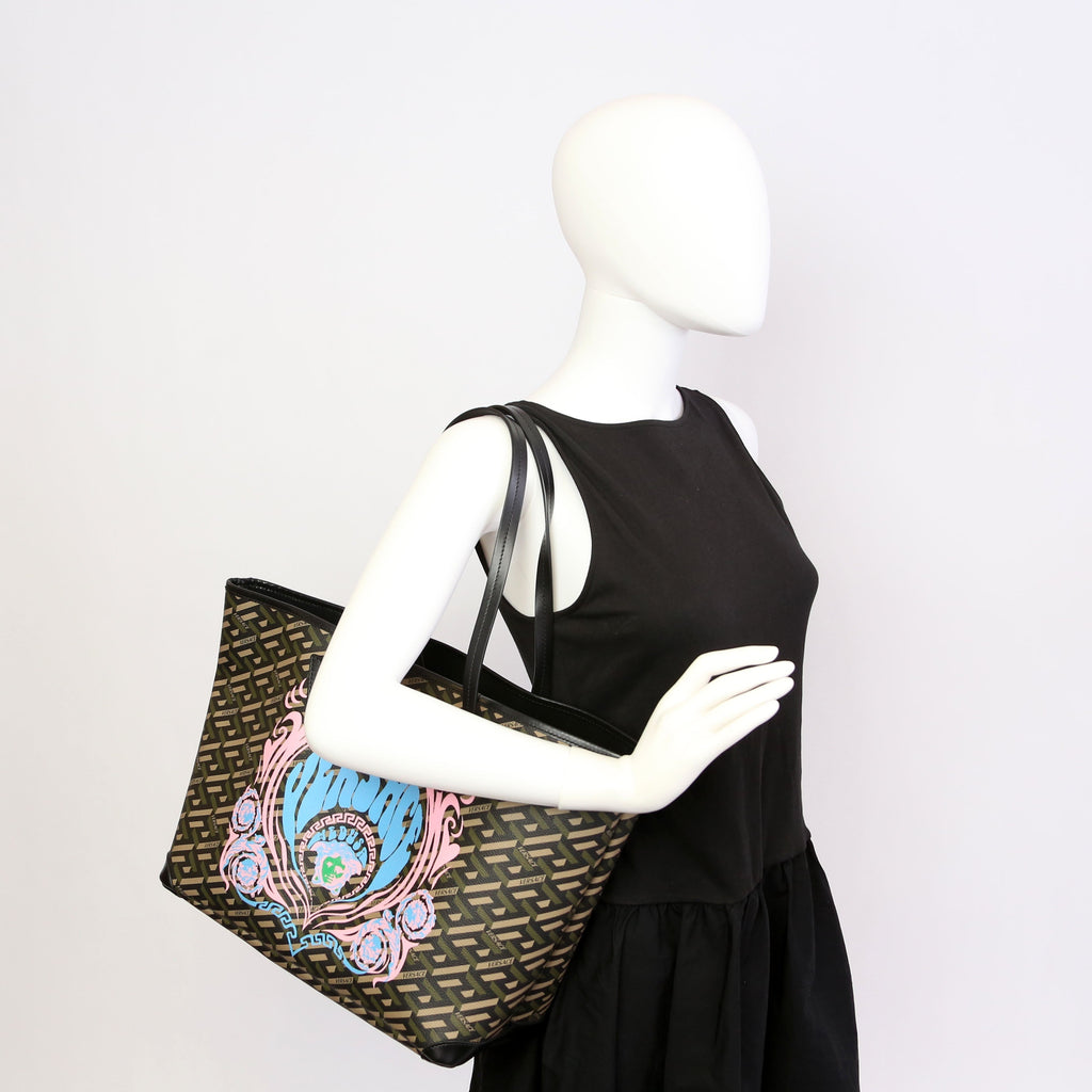 La Greca Medusa Music Shopper Tote