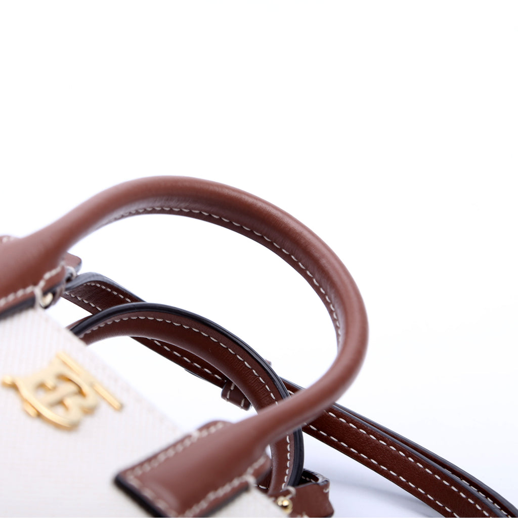 Micro Frances Phone Tote Canvas/Leather