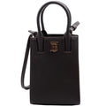 Micro Frances Phone Tote Grain Leather Black