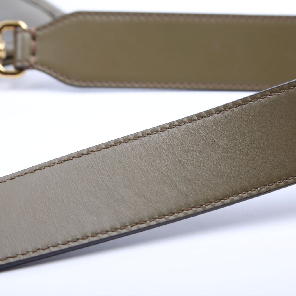 8BH386 Sunshine Shopper Medium Leather Green