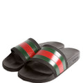 Web Rubber Slides Size 8 Black