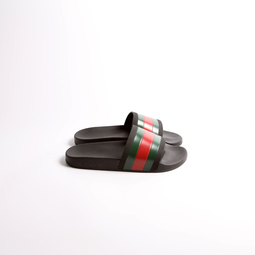 Web Rubber Slides Size 8 Black