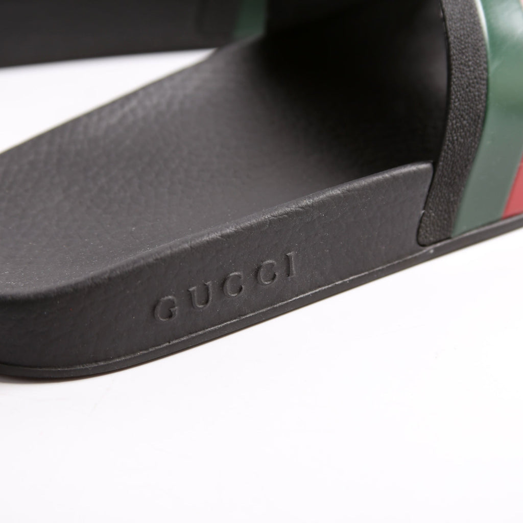 Web Rubber Slides Size 8 Black