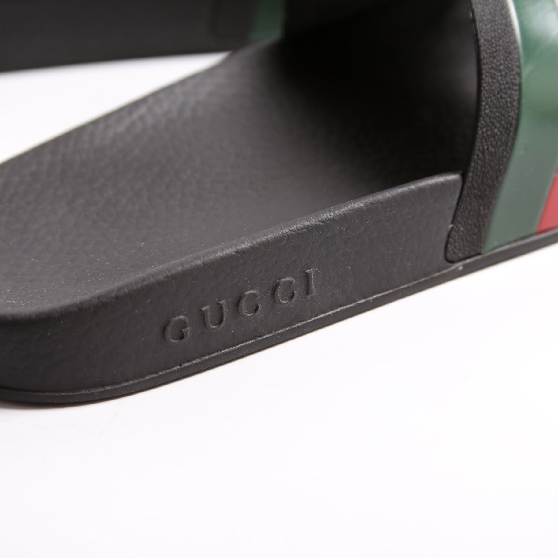Web Rubber Slides Size 8 Black