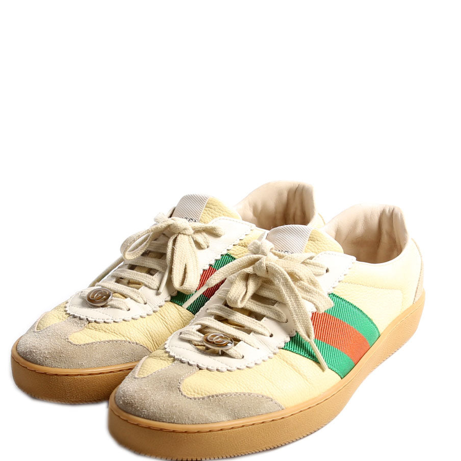 G74 Web Bee Sneakers Men's Size 7.5 (Women's 10) Cream/Multicolor