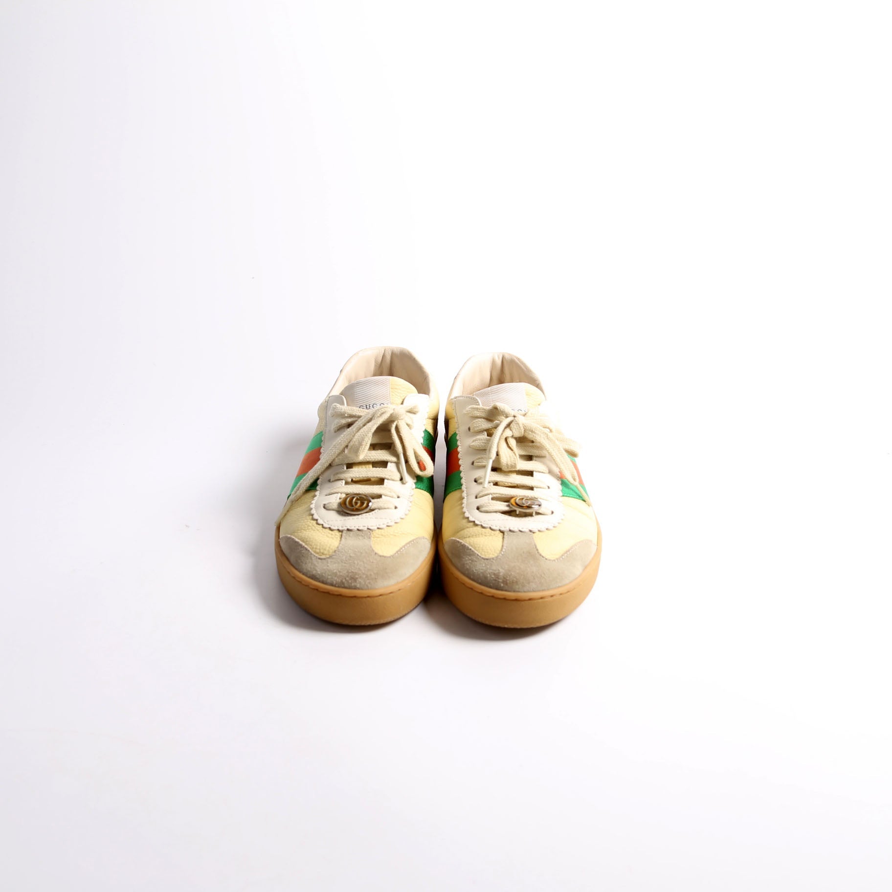 G74 Web Bee Sneakers Men's Size 7.5 (Women's 10) Cream/Multicolor