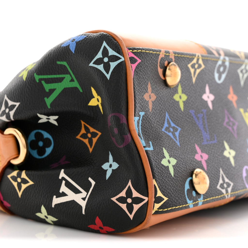 Louis Vuitton Monogram Multicolor Beverly MM Black