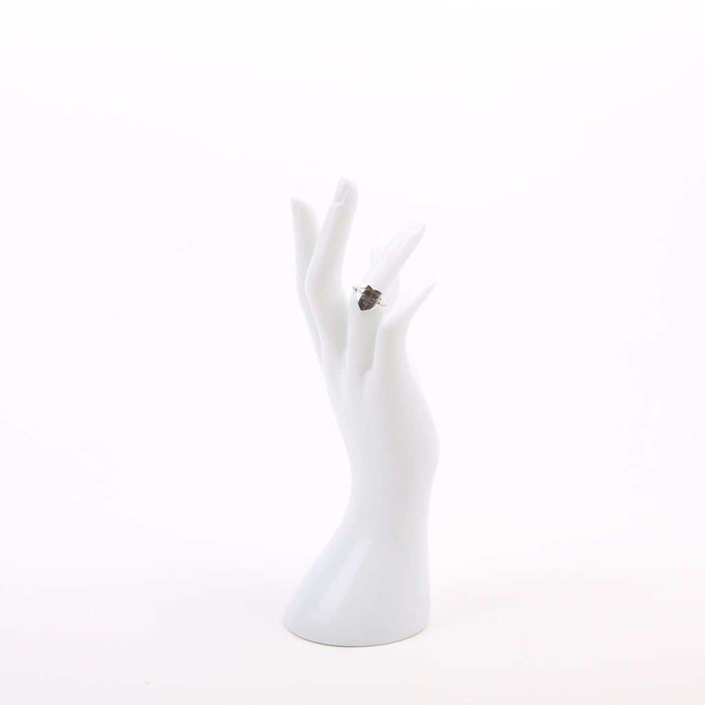 Please Return Heart Ring Size 5 Silver