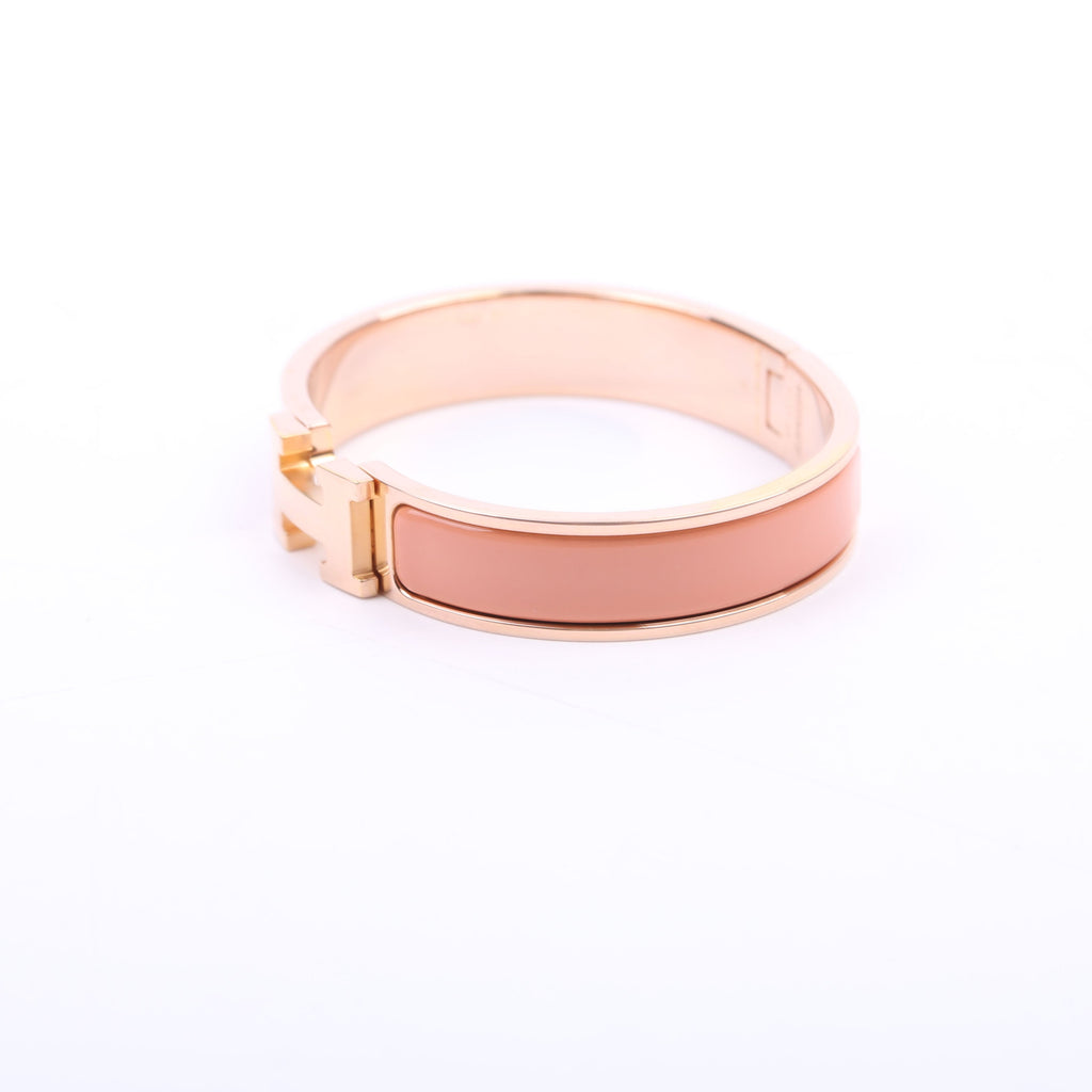 Clic Clac Narrow PM Bracelet Peach/Rose Gold
