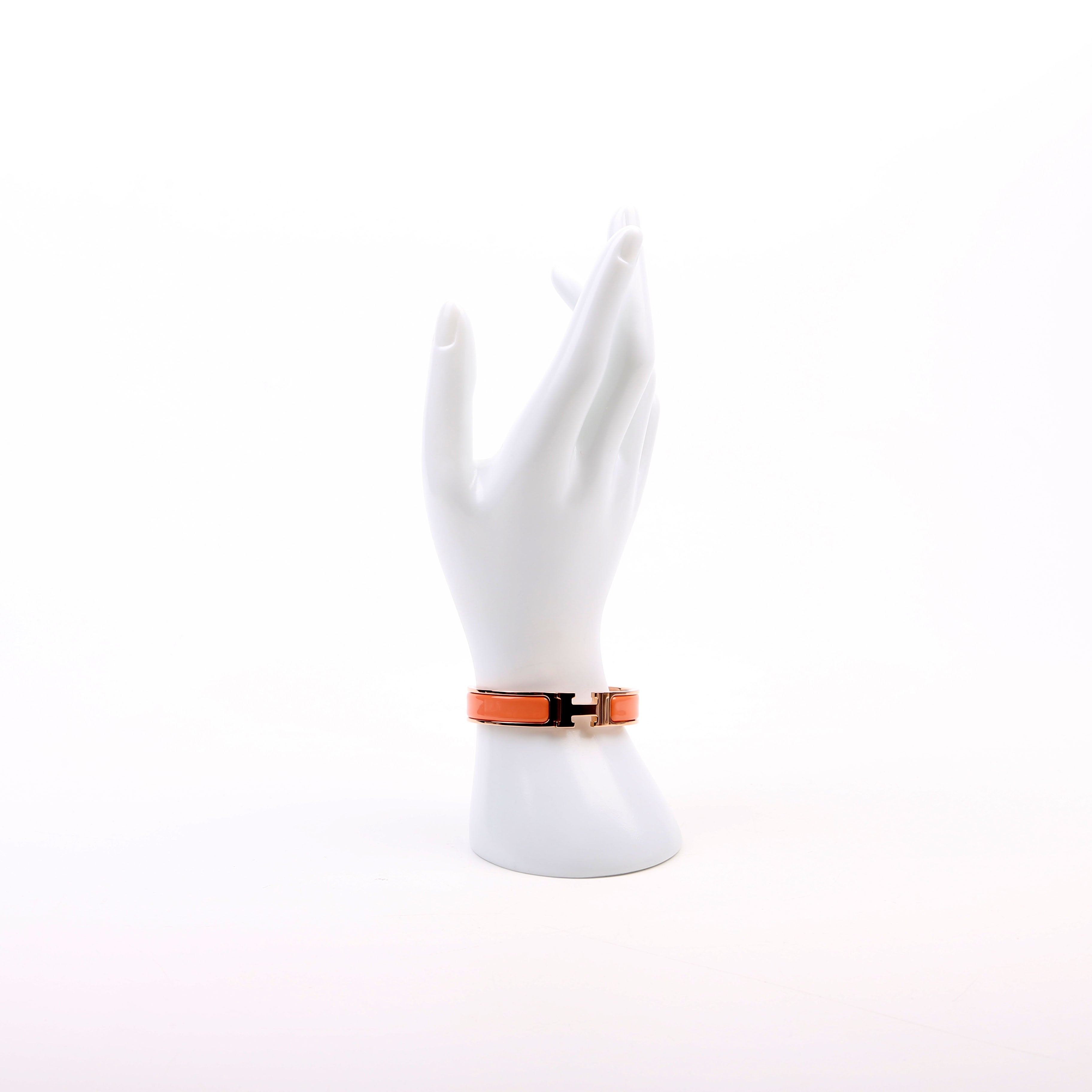 Clic Clac Narrow PM Bracelet Peach/Rose Gold