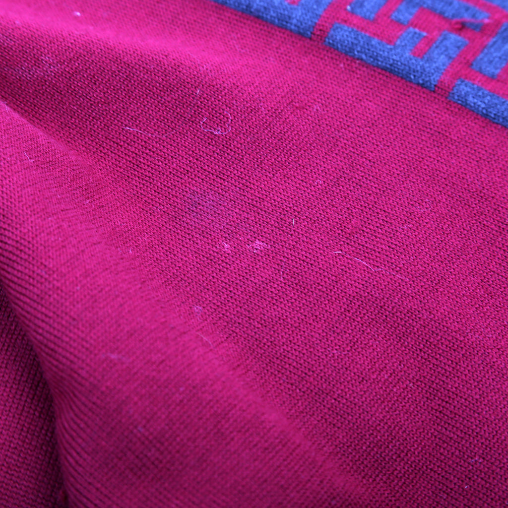 FF Wool Muffler Scarf Grey/Red