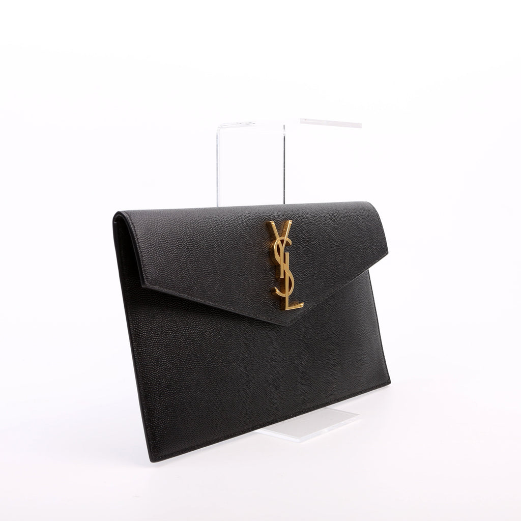 Uptown Pouch Grain Black