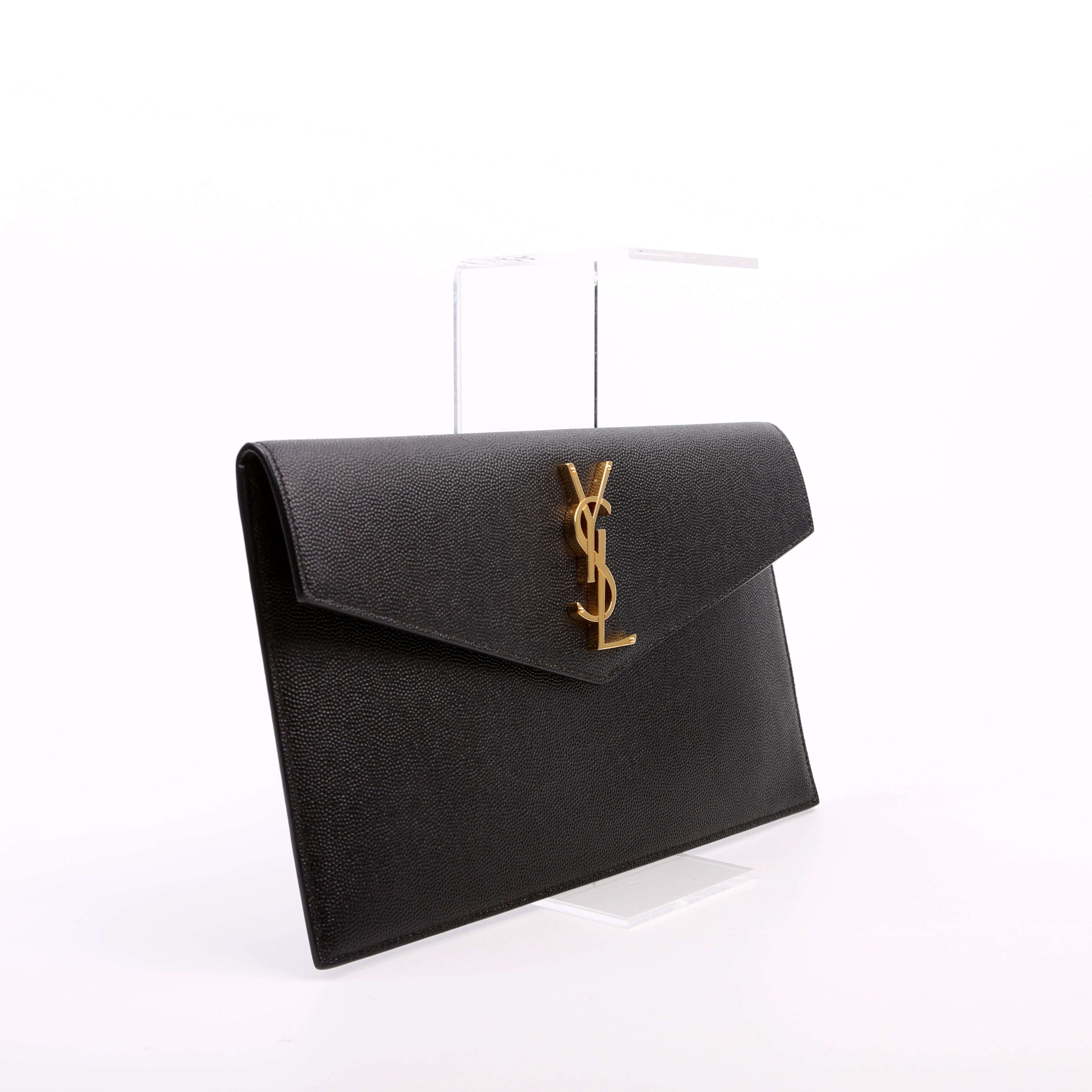 Uptown Pouch Grain Black