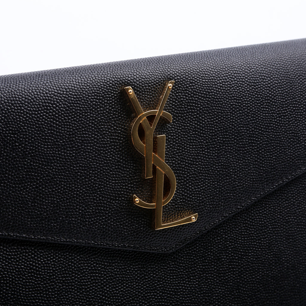 Uptown Pouch Grain Black