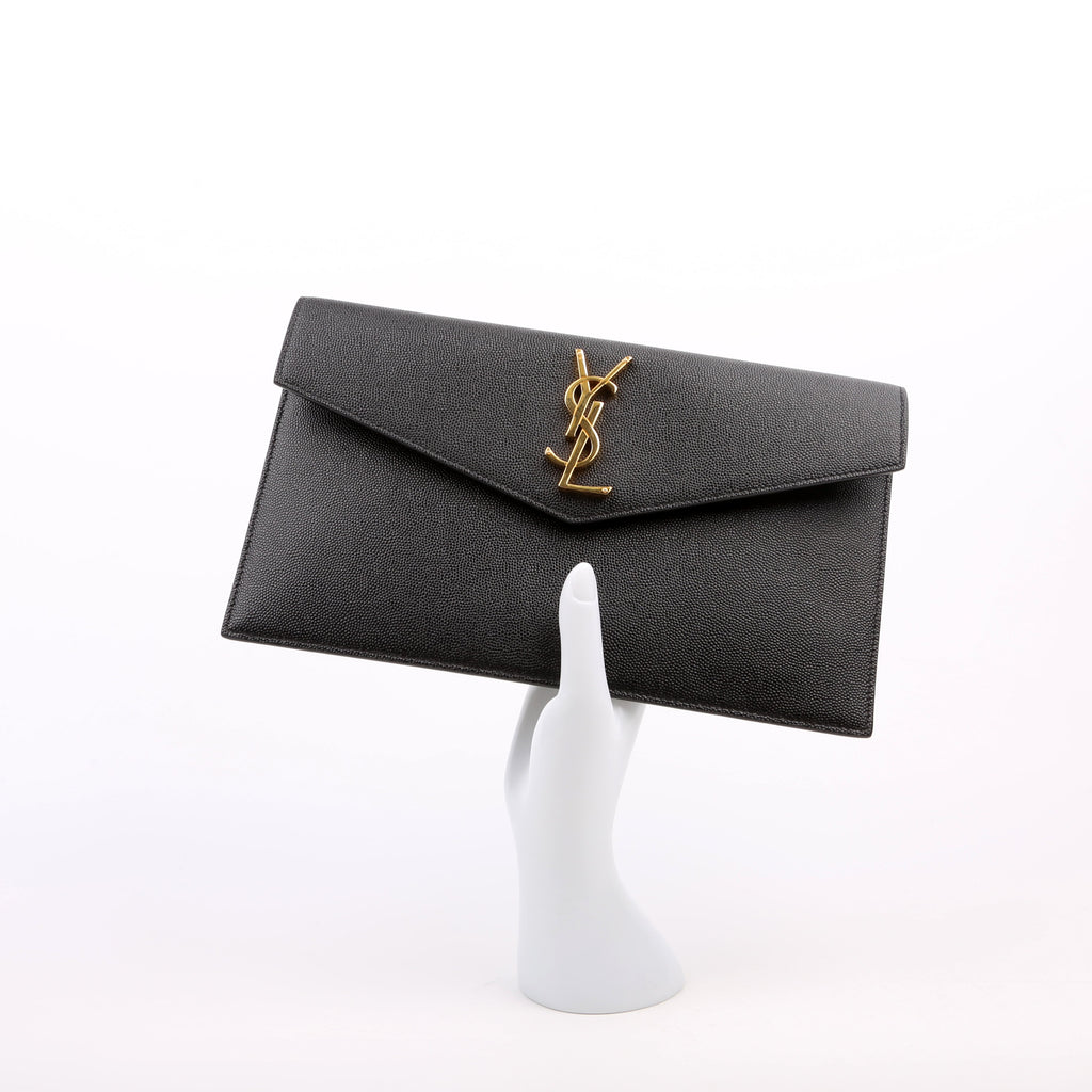 Uptown Pouch Grain Black