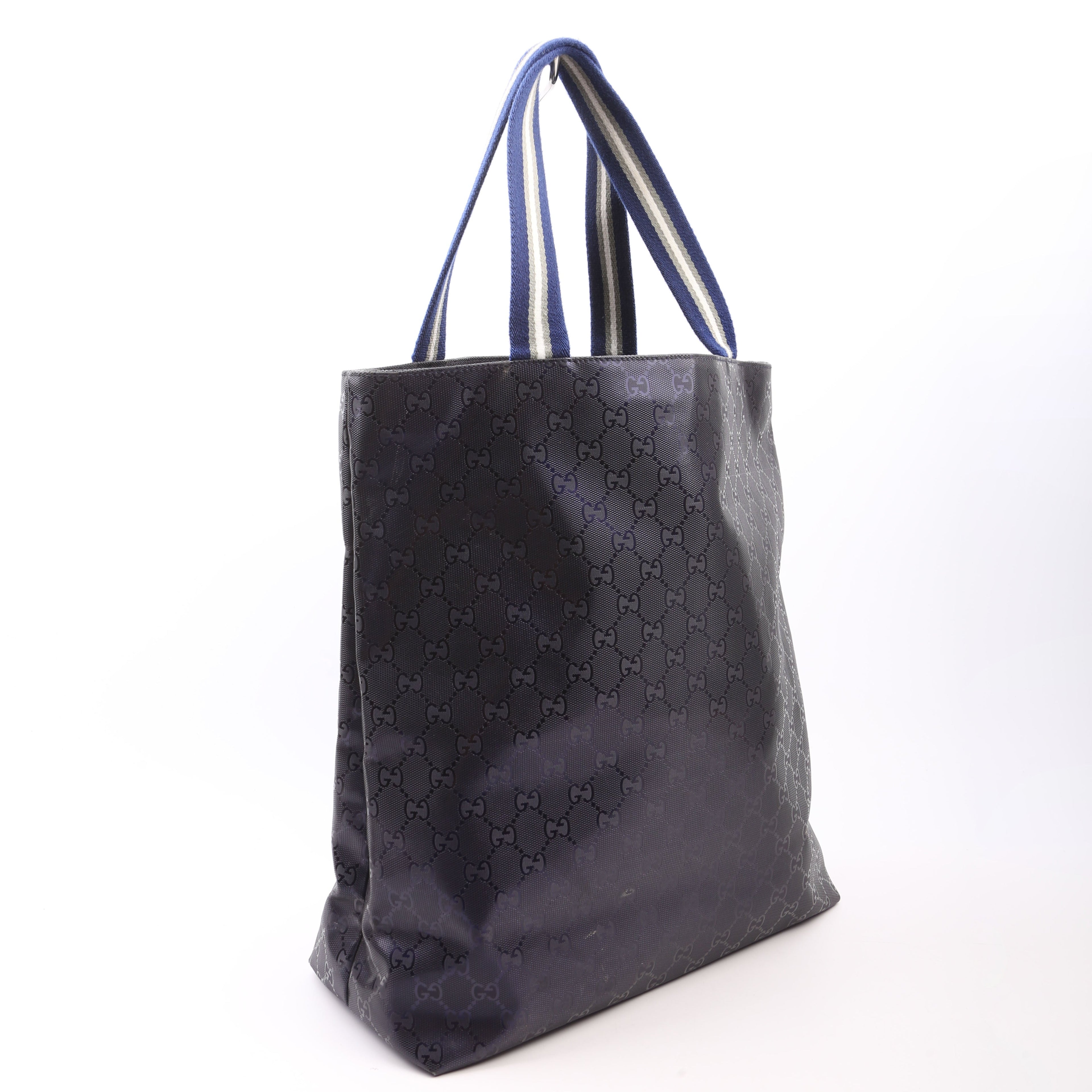 337906 GG Imprime Tote Blue