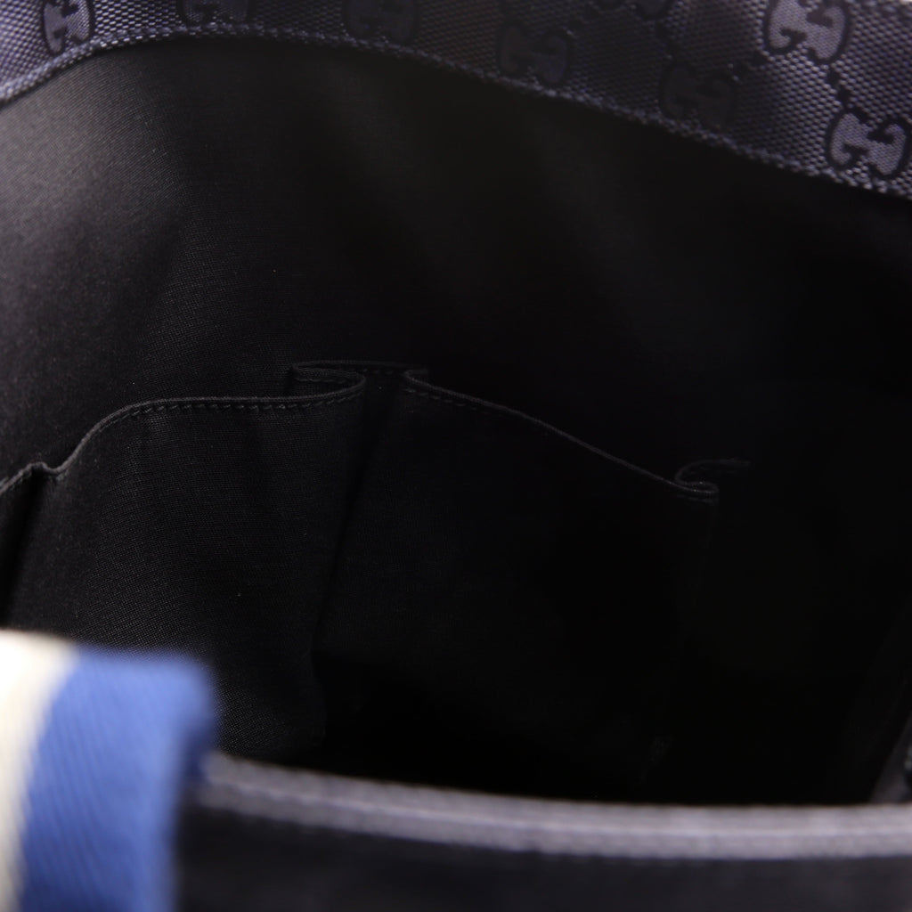 337906 GG Imprime Tote Blue