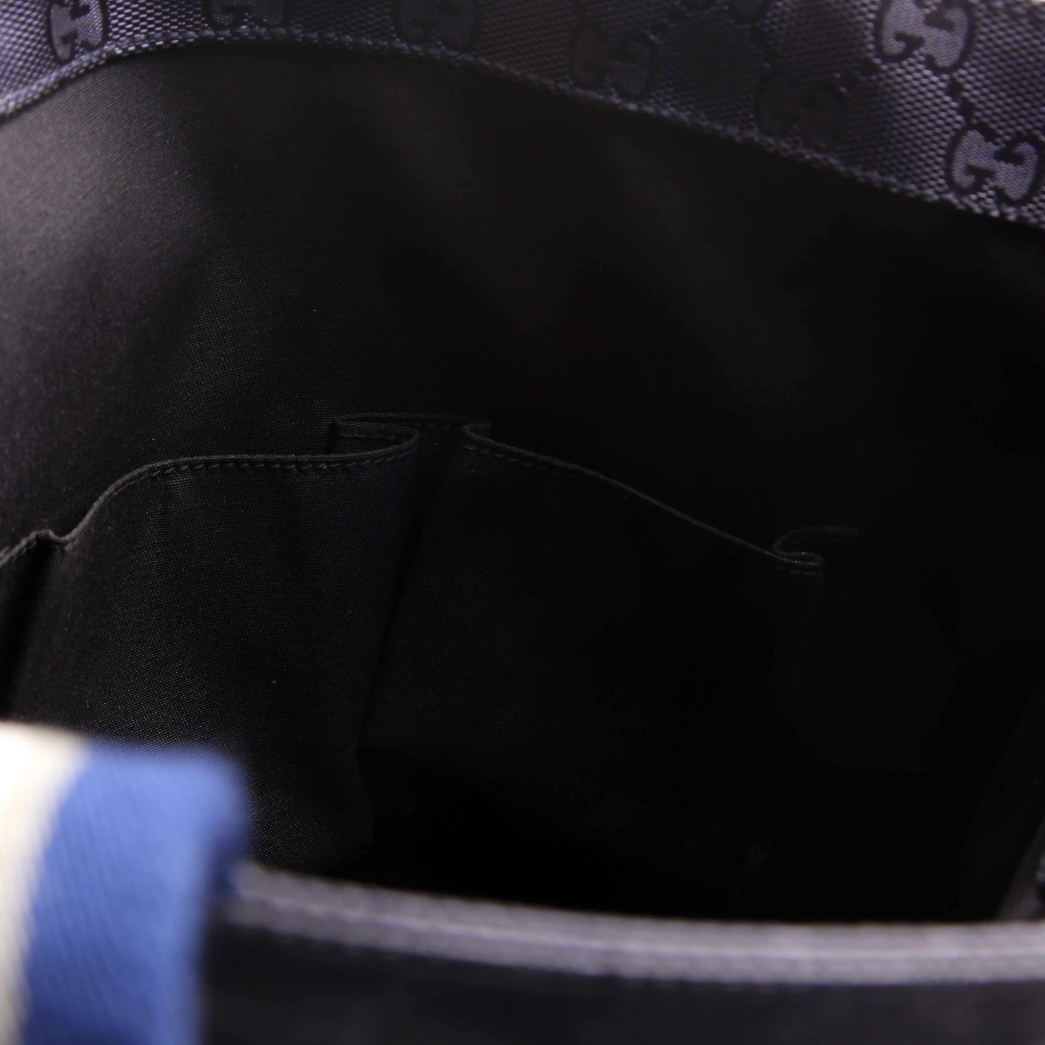 337906 GG Imprime Tote Blue