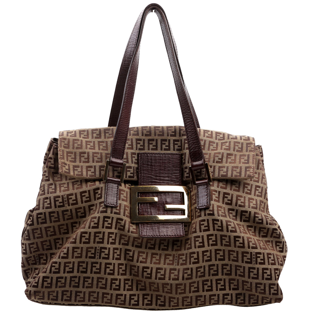 Fendi 8BN188 Zuccino Accordion Large