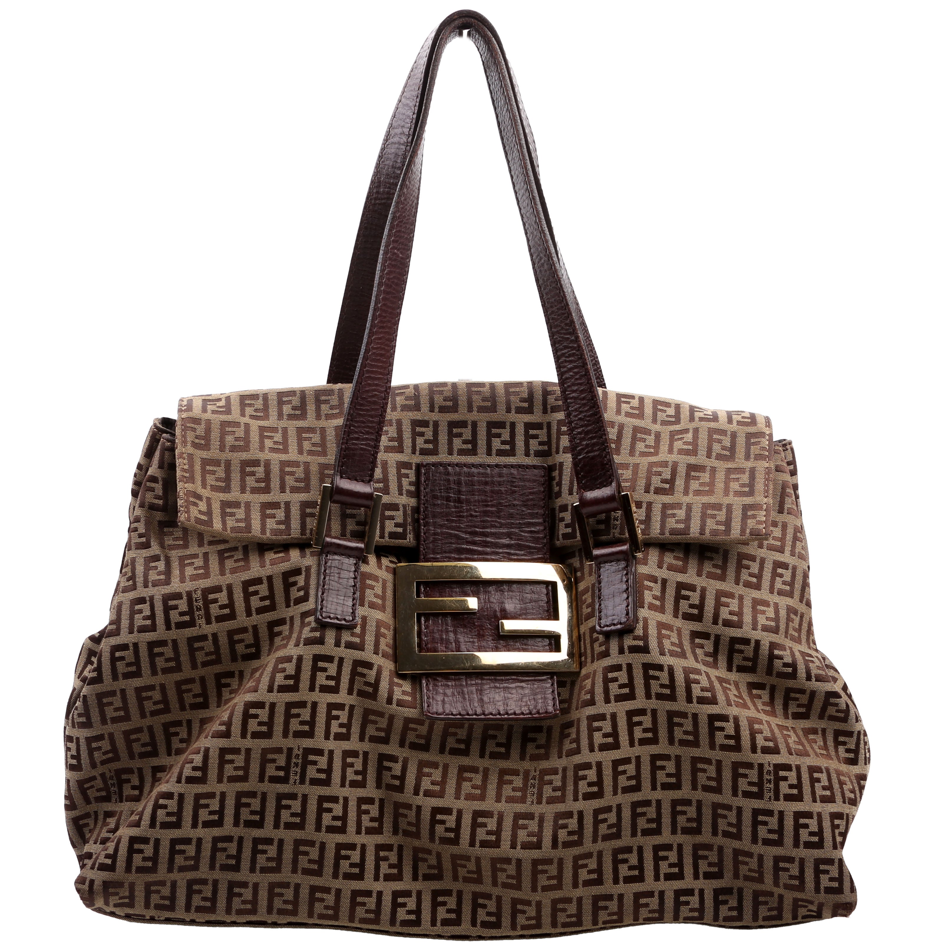 Fendi 8BN188 Zuccino Accordion Large