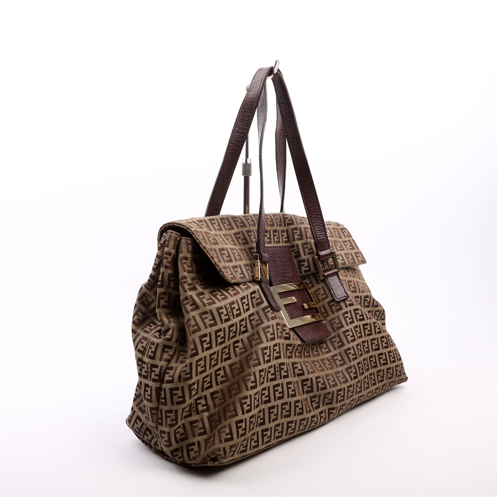 Fendi 8BN188 Zuccino Accordion Large