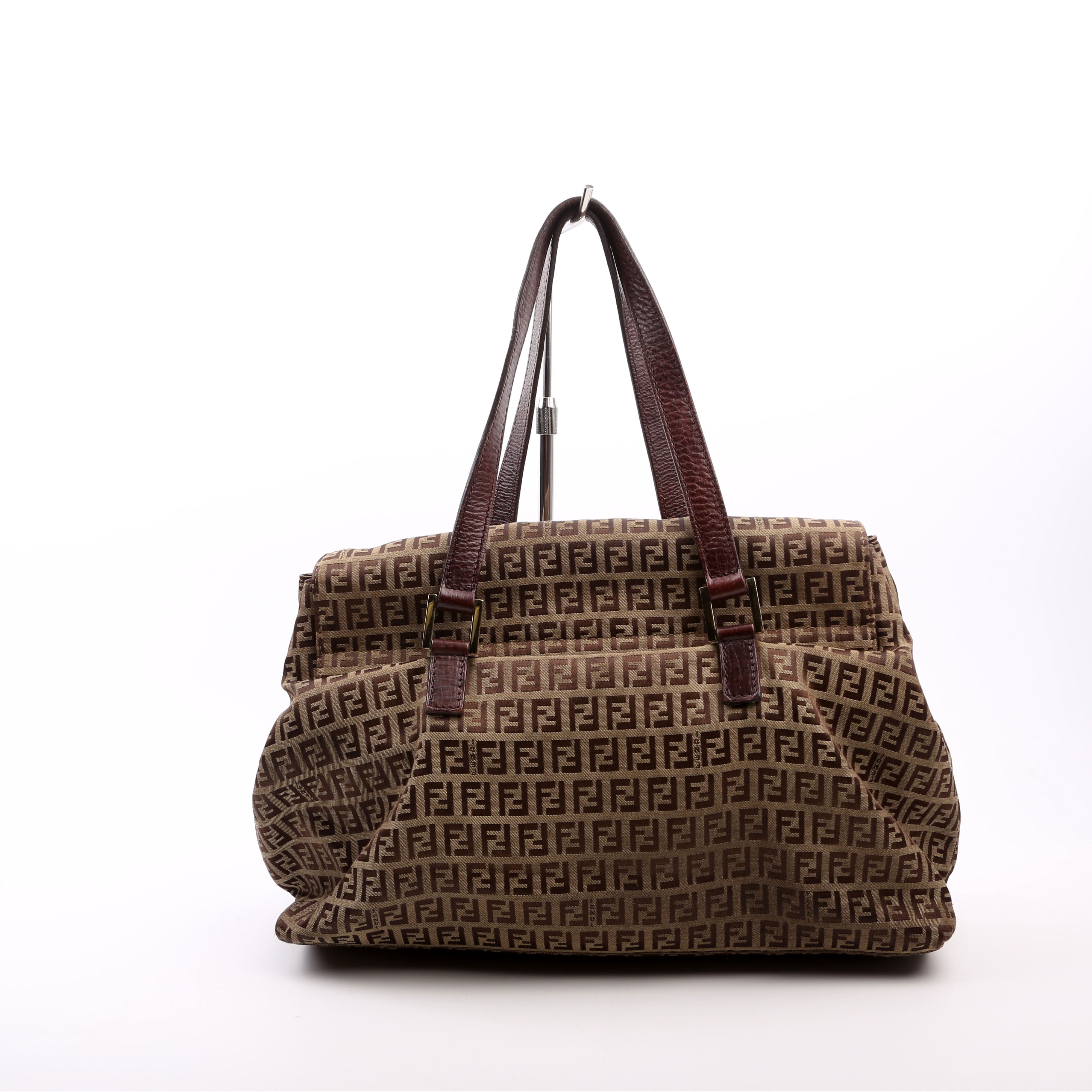 Fendi 8BN188 Zuccino Accordion Large