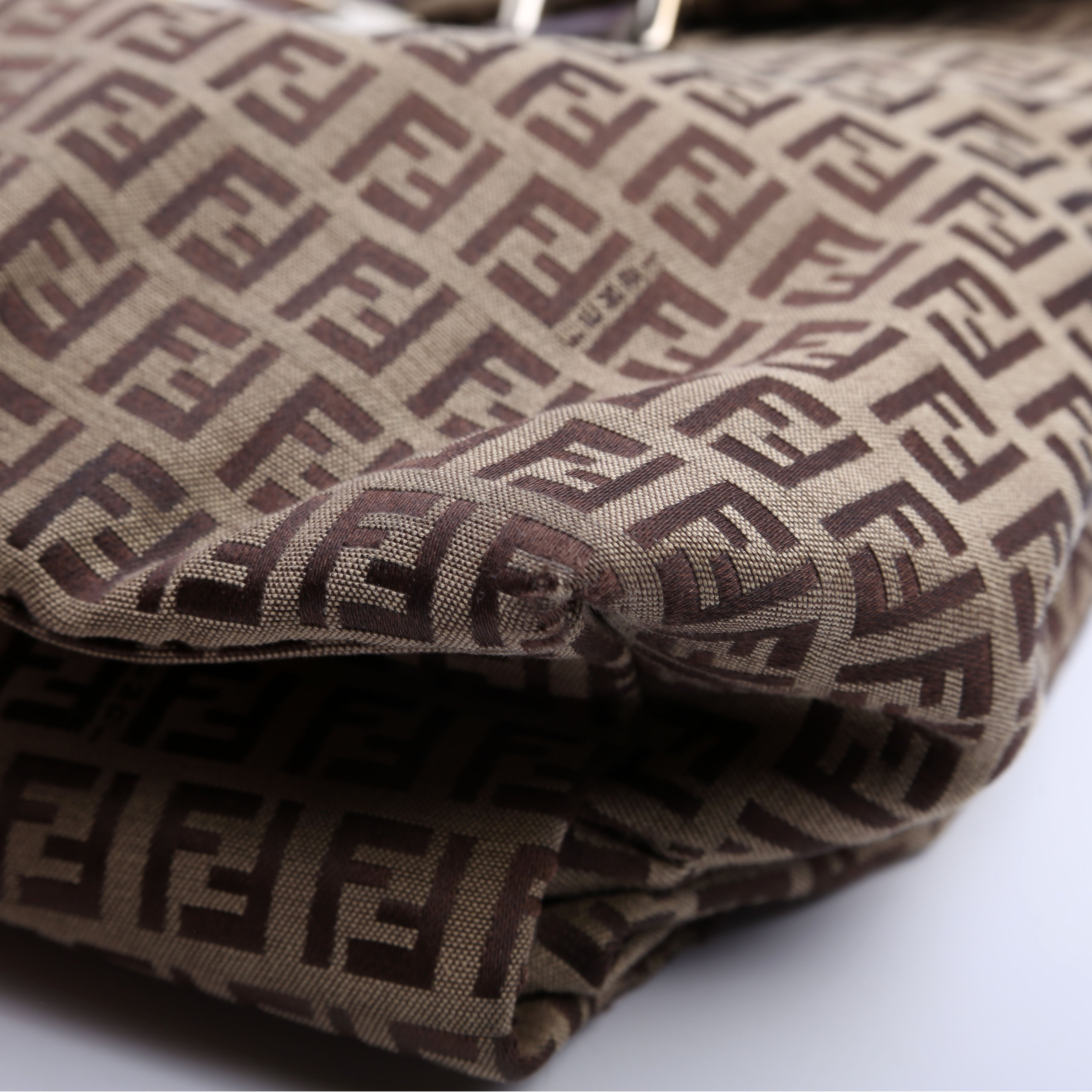 Fendi 8BN188 Zuccino Accordion Large