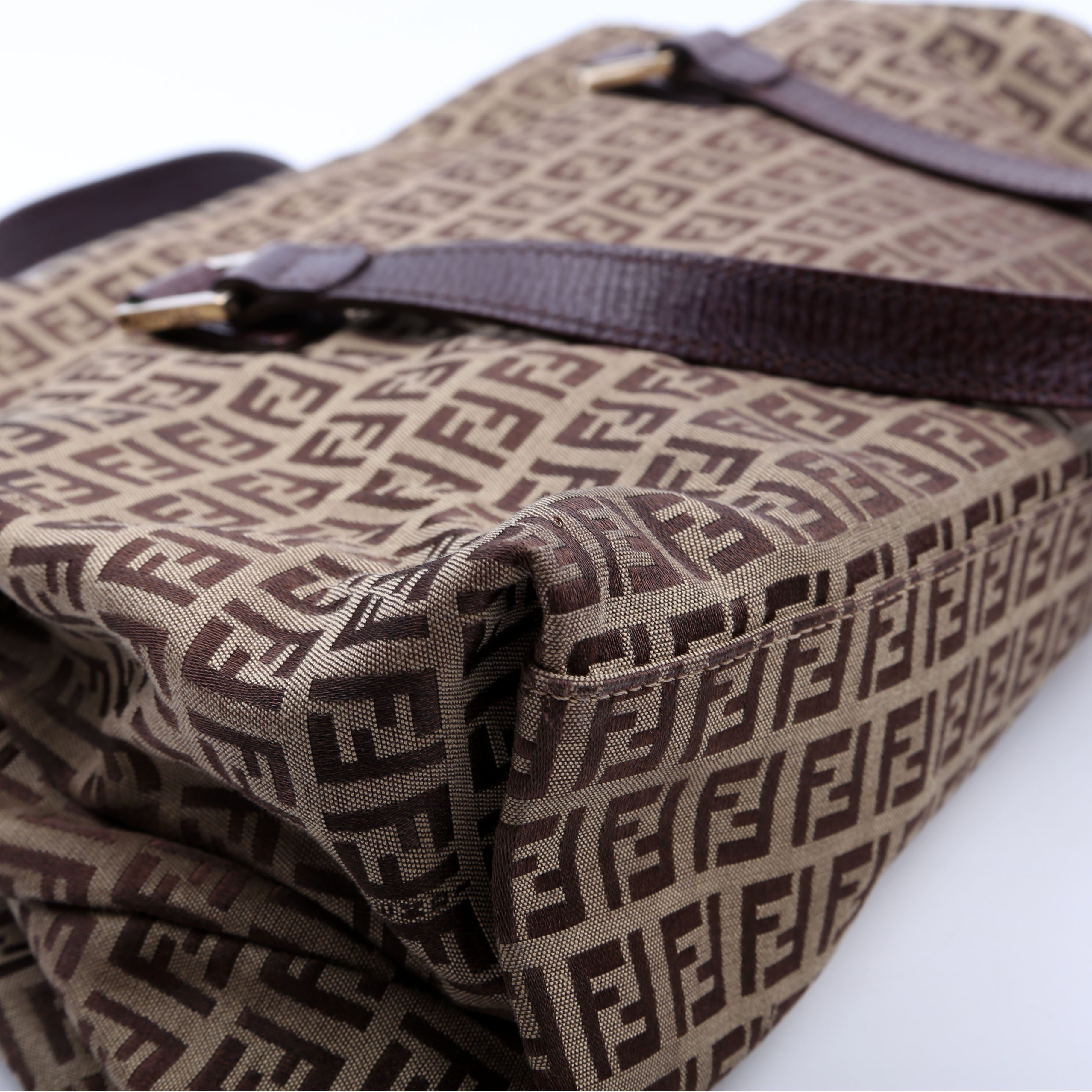 Fendi 8BN188 Zuccino Accordion Large