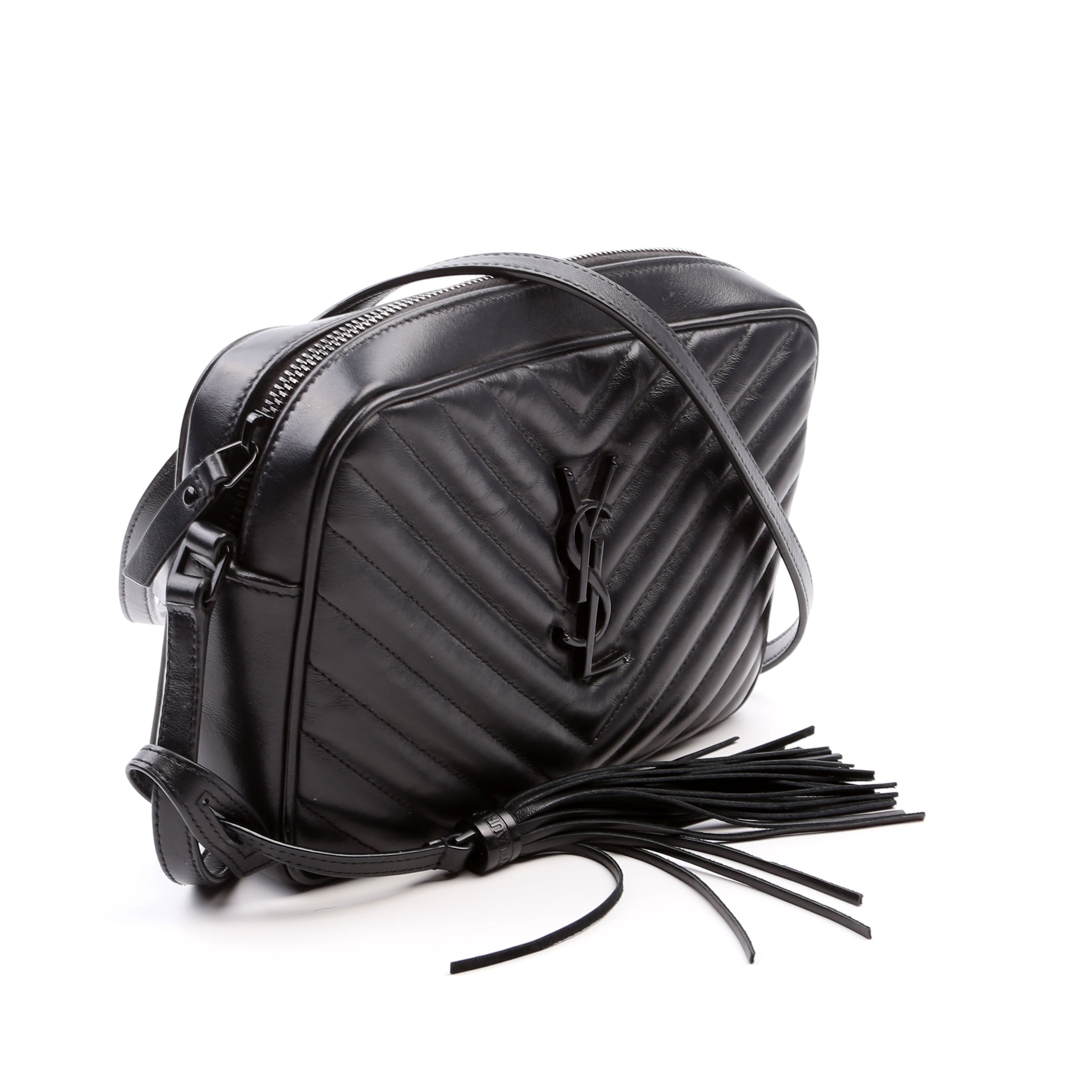 Lou Camera Bag Quilted Black