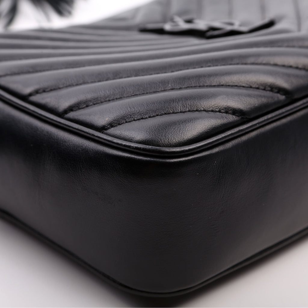 Lou Camera Bag Quilted Black