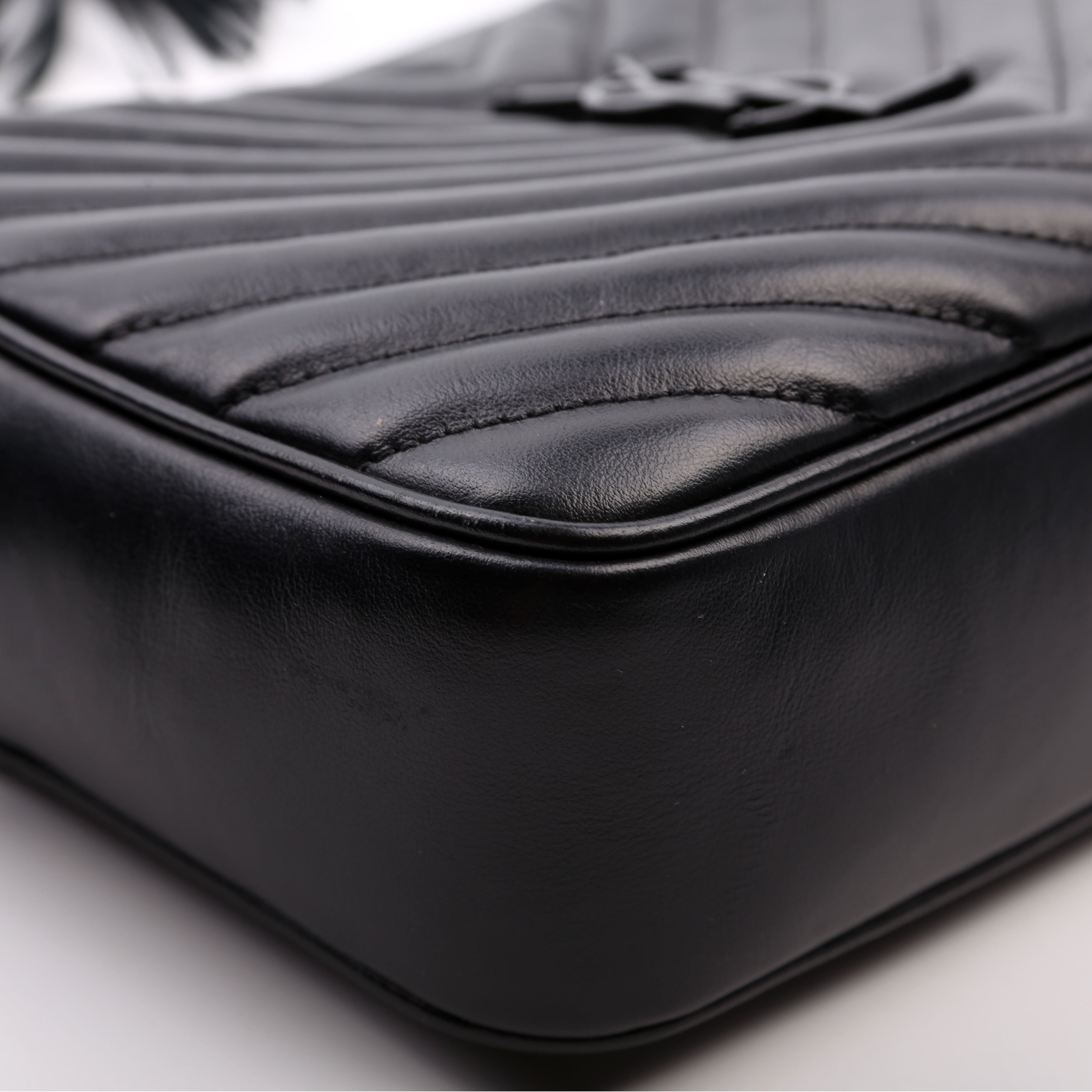 Lou Camera Bag Quilted Black