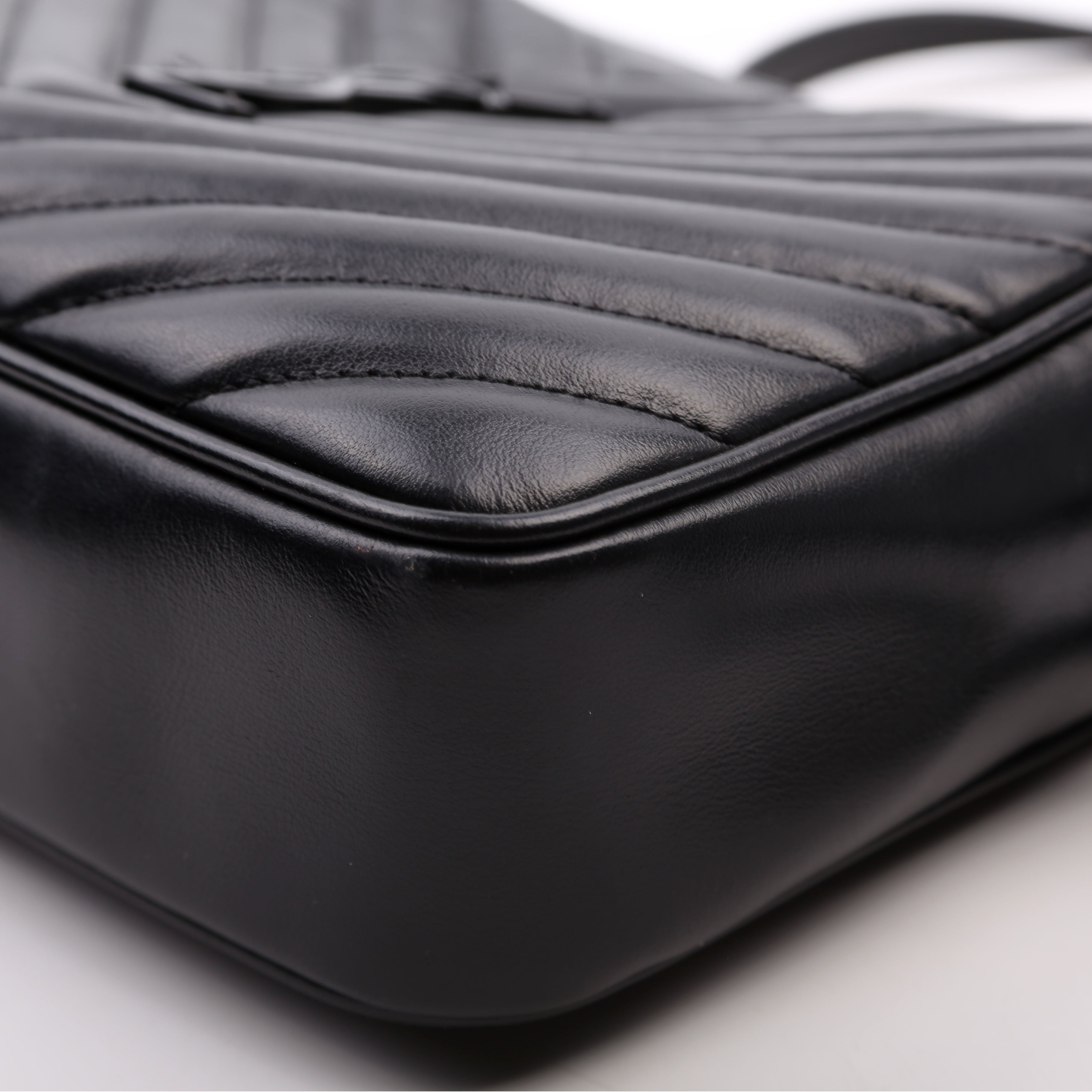 Lou Camera Bag Quilted Black
