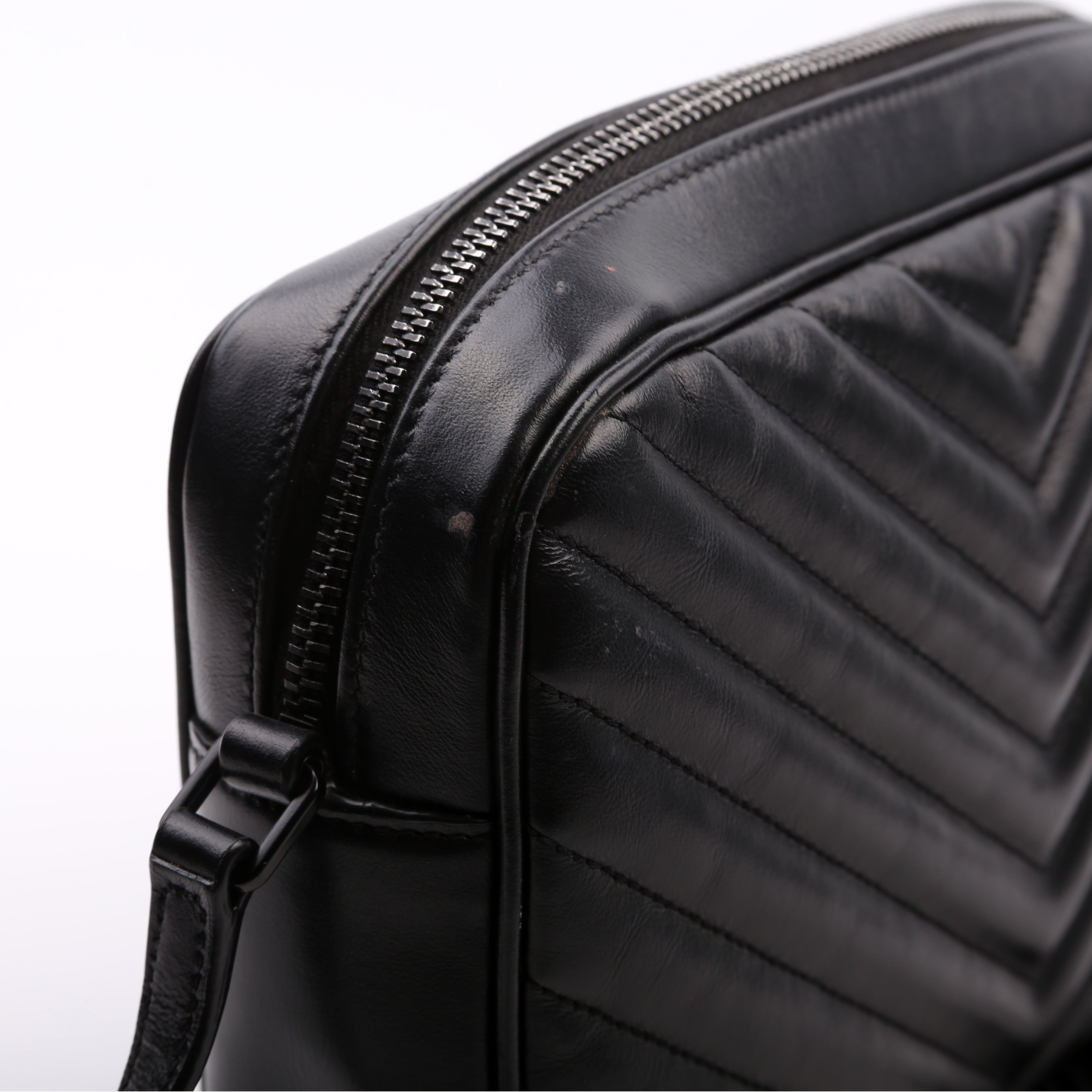 Lou Camera Bag Quilted Black