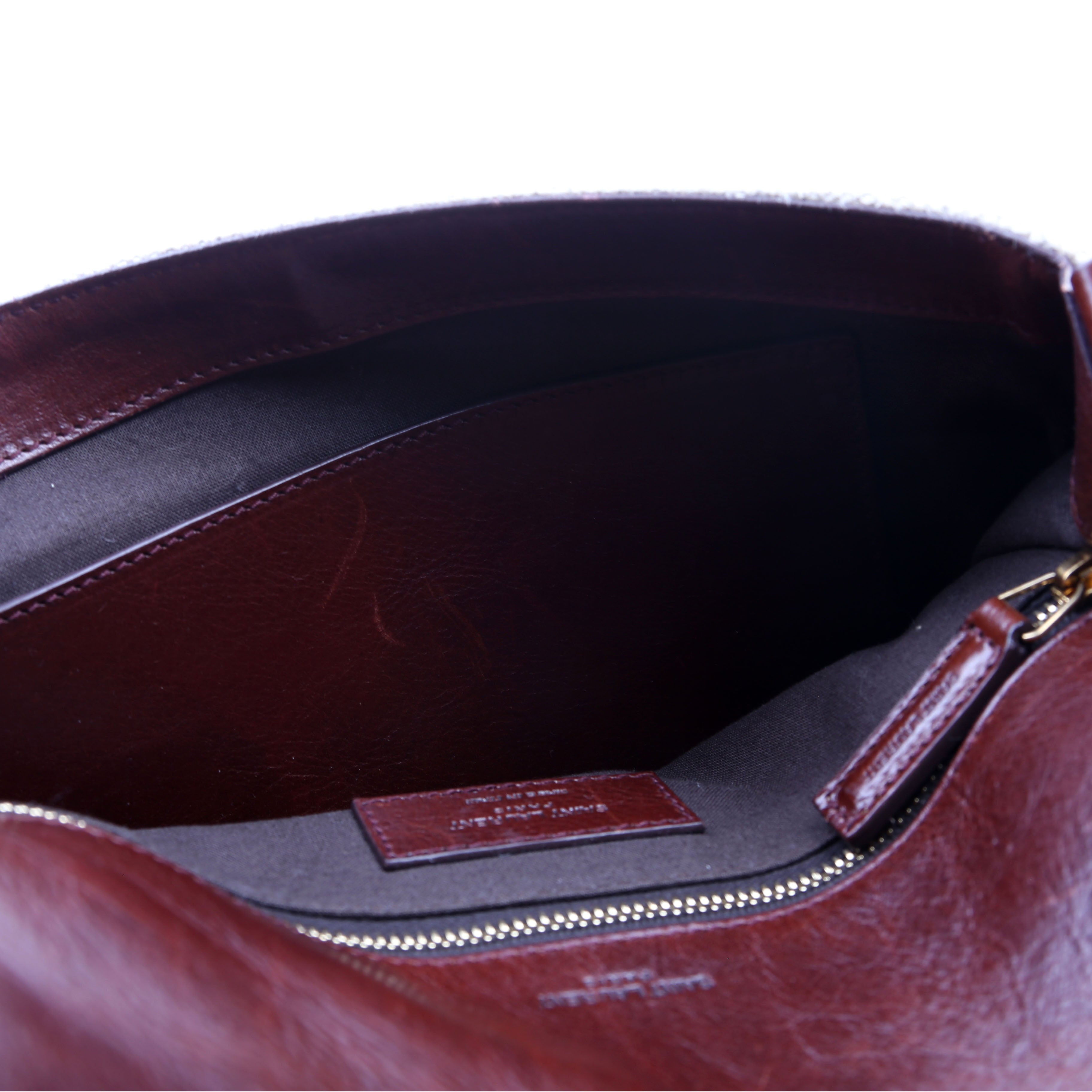 Niki Medium Canvas/Calfskin Leather Tan/Brown
