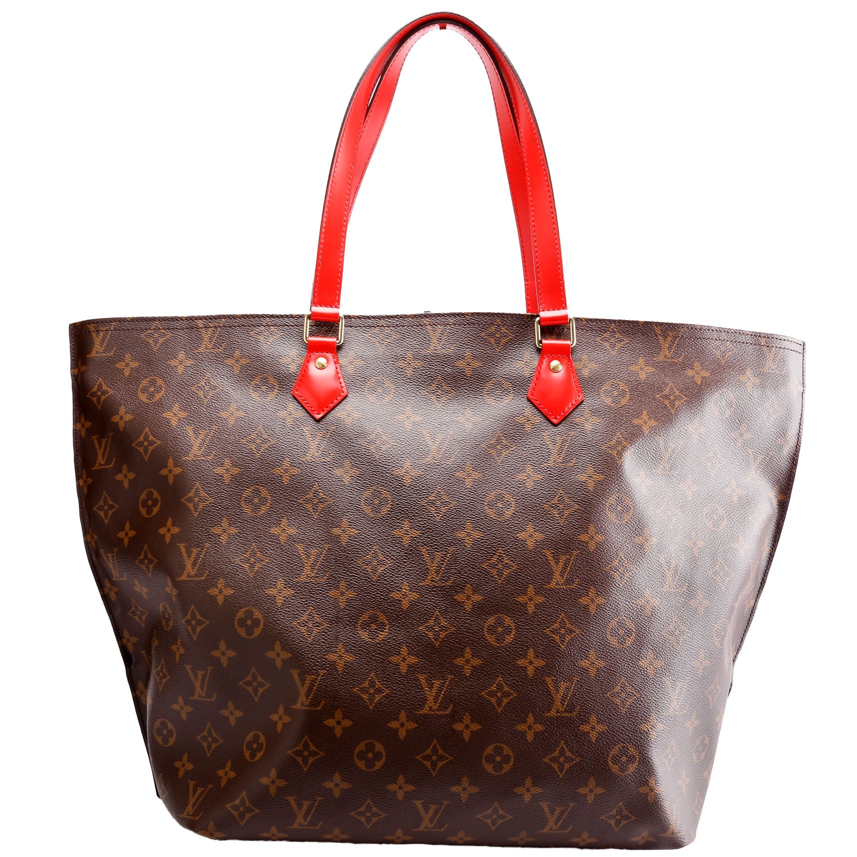 All-In MM Monogram Red/Brown