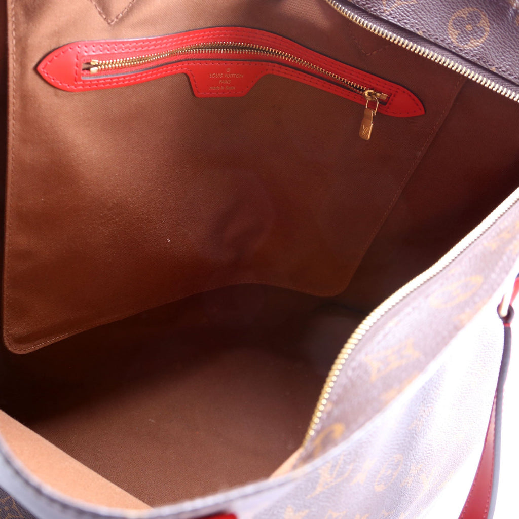All-In MM Monogram Red/Brown