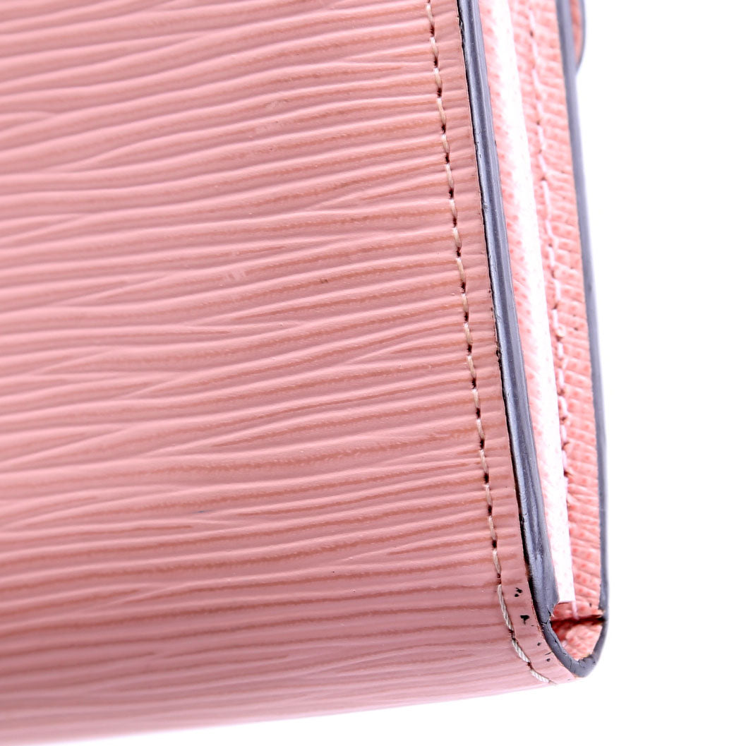 Sarah Wallet Epi Newer Pink