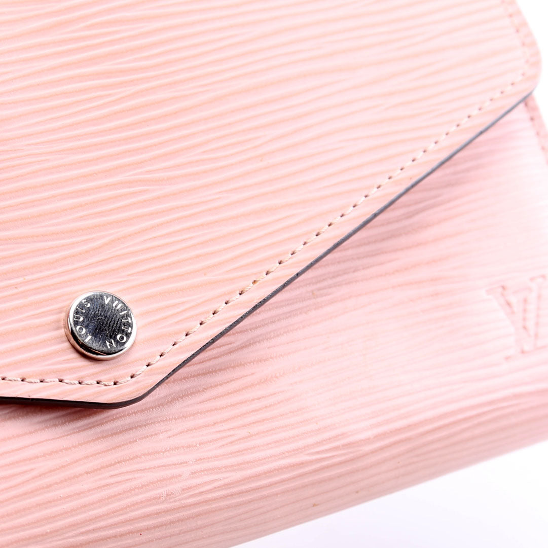 Sarah Wallet Epi Newer Pink