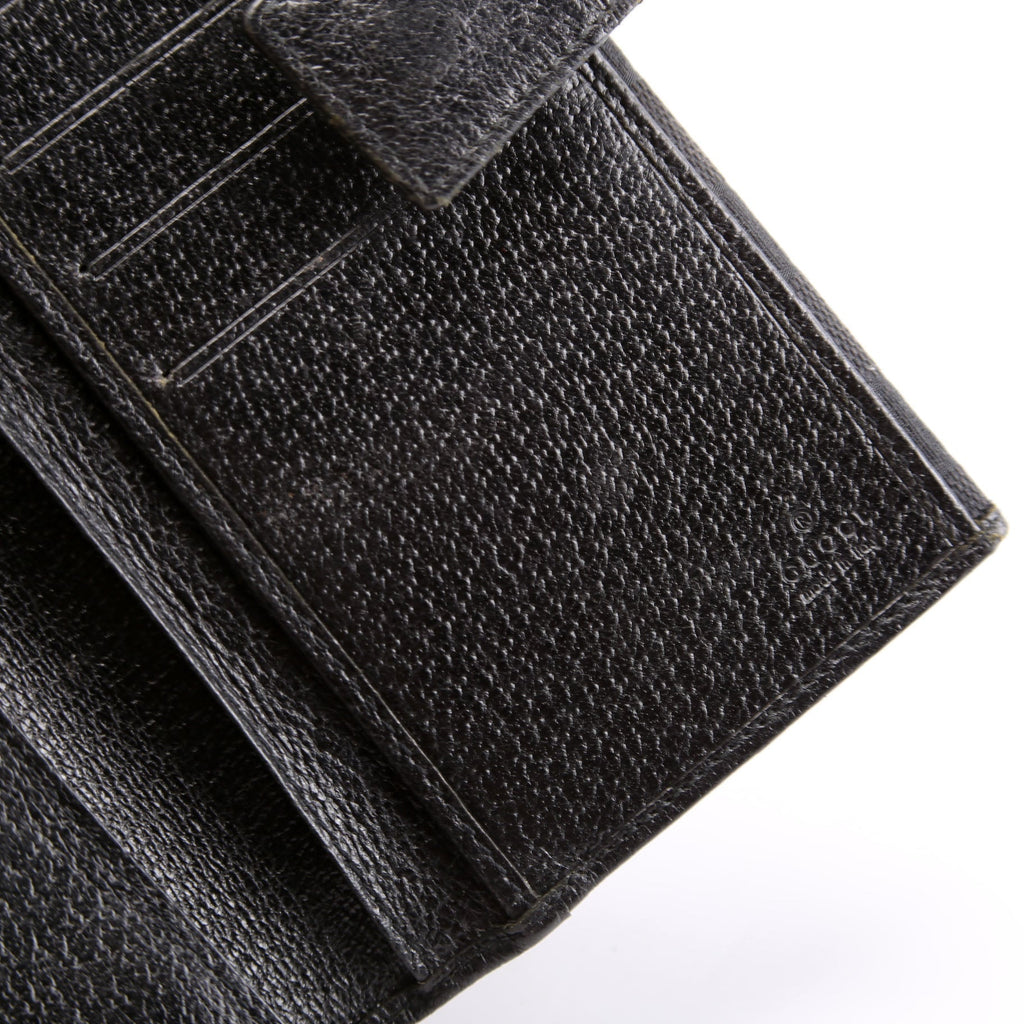 112715 GG Canvas Continental Wallet