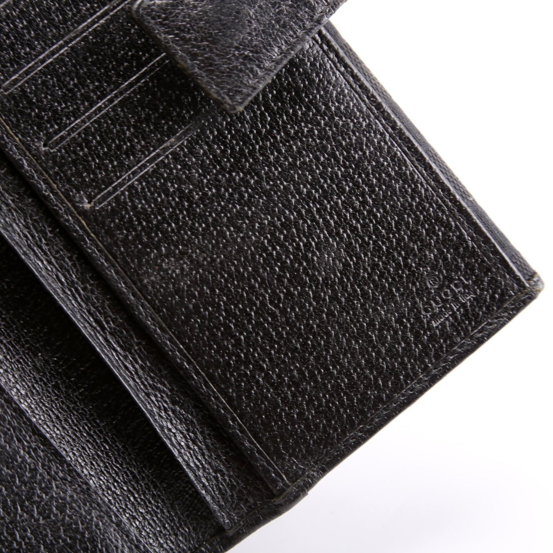 112715 GG Canvas Continental Wallet
