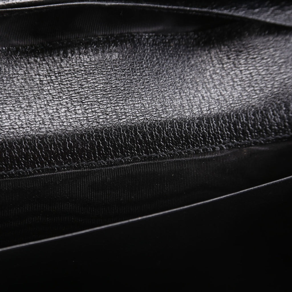 112715 GG Canvas Continental Wallet